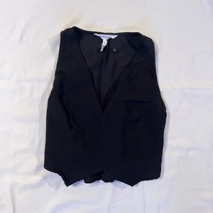 BCBGeneration Black Vest Top